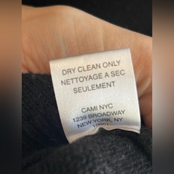 Cami NYC 100% Merino Wool Lulie Sweater With Crystal Bow Details - Picture 9 of 14